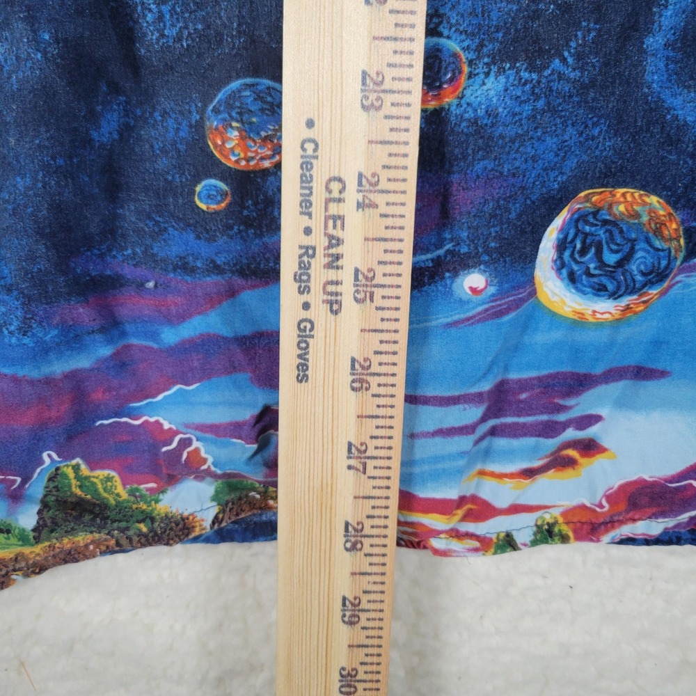 Reyn Spooner‎ Robert Lyn Nelson Shirt Mens L Blue Underwater Space Whale Reef - Picture 6 of 9